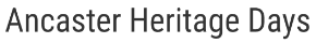 Ancaster Heritage Days logo