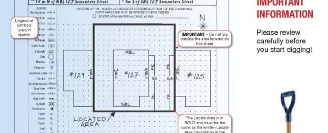 understanding locates form