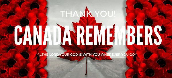 Remembrance day banner