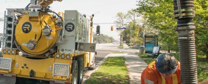 hydrovac truck
