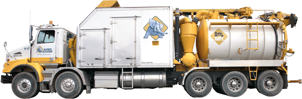 facility hydro vac truck for facility maintenance