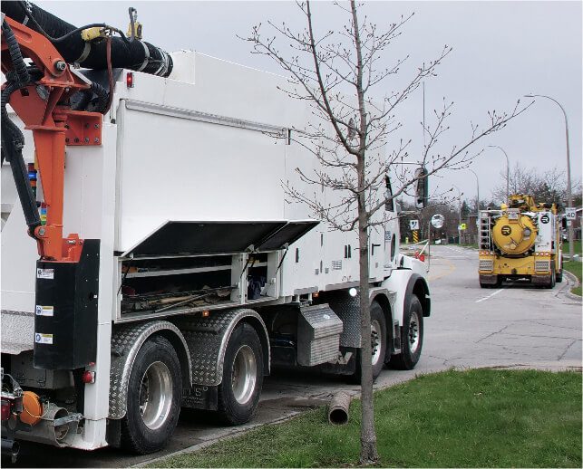 Hydrovac Truck